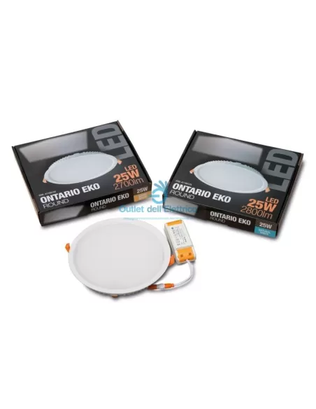 Wiva 41100122 Wpl ontario eco-rd dwl 25w w